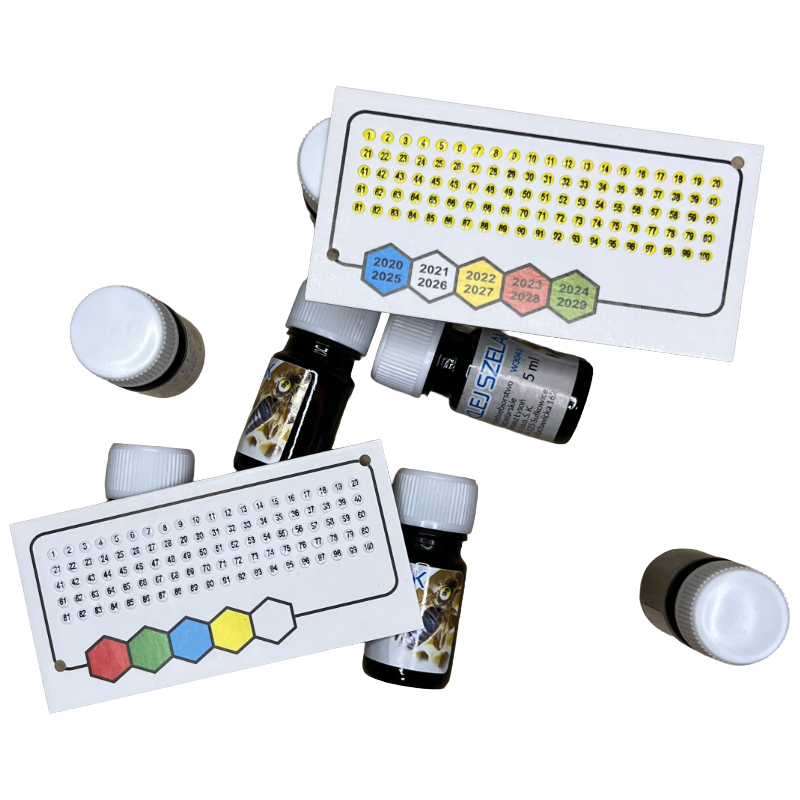 Lepak za brojeve za obeležavanje matica - šelak