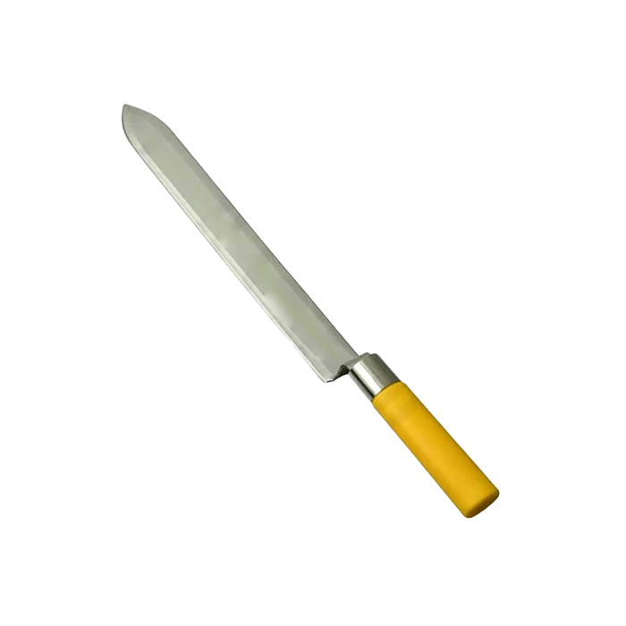 Nož za otklapanje saća - ravni sa plastičnim rukohvatom