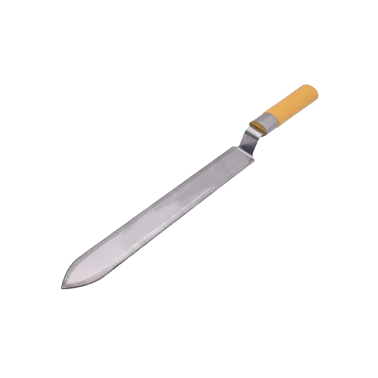 Nož za otklapanje saća - ravni sa plastičnim rukohvatom