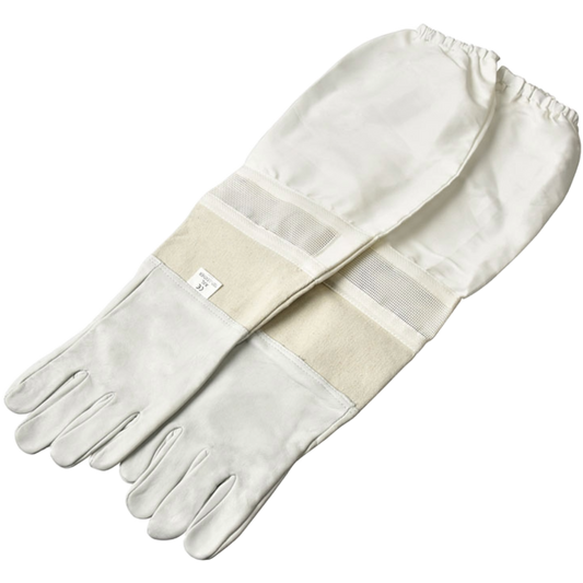 Pčelarske rukavice - kožne - sa ojačanjem