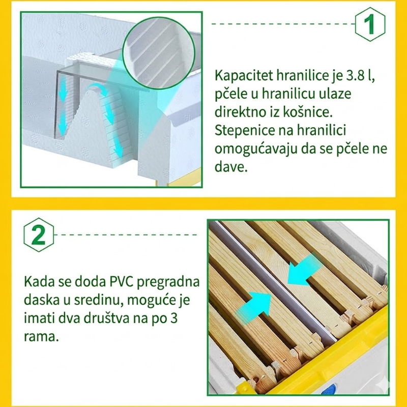 Šestoramni nukleus od stiropora- PRO