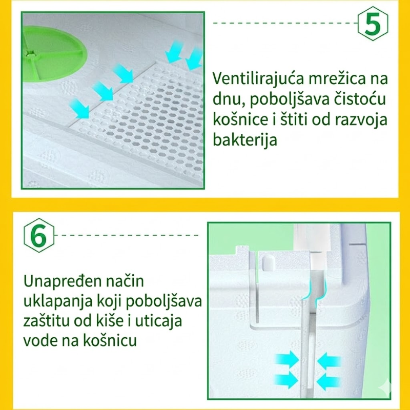 Šestoramni nukleus od stiropora- PRO