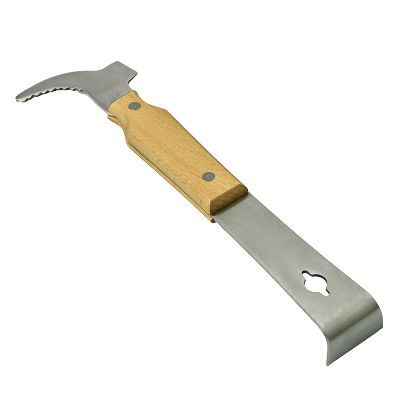 Nož sa drvenim rukohvatom - INOX